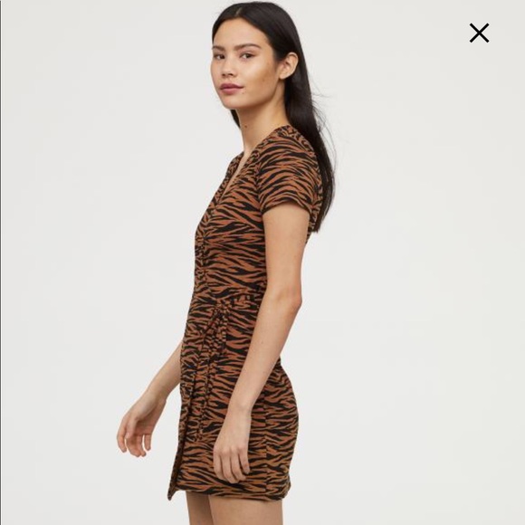 h&m tiger dress